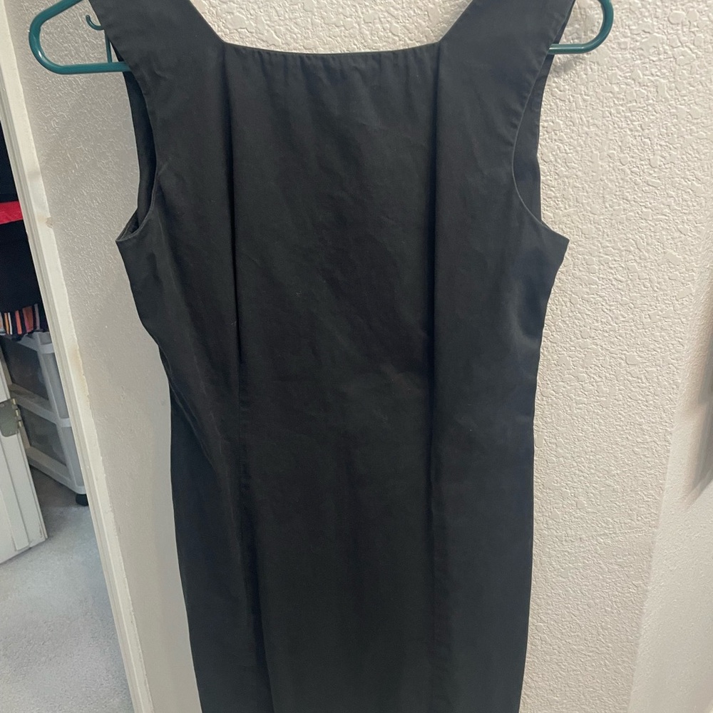 Banana Republic Black Midi Sheath Dress